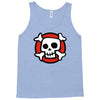 comic skull Tank Top