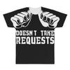 this dj doesn't take requests All Over Men's T-shirt
