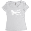 married since 2015   mens funny wedding marriage Women's Triblend Scoop T-shirt