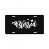 Blessed License Plate