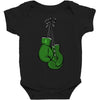 liver cancer boxing glover Baby Bodysuit