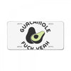 Guacamole Fuck Yeah License Plate
