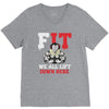we all lift down here V-Neck Tee