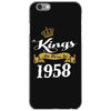 kings are born in 1958 iPhone 6/6s Case