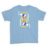party king design funny humor cool graph baseball Youth Tee