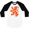 dutch lion rampant 3/4 Sleeve Shirt