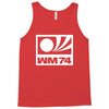 wm 74retro deutschland Tank Top