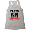 Plays With Cars Racerback Tank