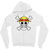 one piece skull Zipper Hoodie