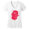 happy faces fv914 best trending Women's V-Neck T-Shirt