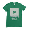 i want to believe 2 Ladies Fitted T-Shirt