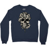 skull snake Crewneck Sweatshirt