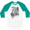 wolf princess warrior 3/4 Sleeve Shirt