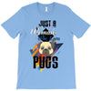 who loves pugs T-Shirt