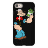 popeye spinach retro mens funny iPhone 8 Case