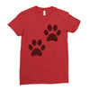 feet Ladies Fitted T-Shirt