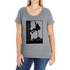 adventure clambing Ladies Curvy T-Shirt