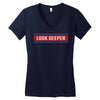 Look Deeper Women's V-Neck T-Shirt