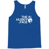 husky face Tank Top