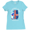 iceland national team youth 2018 fifa world cup Ladies Fitted T-Shirt
