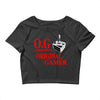 old school gamer Crop Top