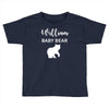 Daddy Bear - Baby Bear Custom Name Toddler T-shirt