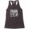 how to kill a zombie funny zombie apocalypse undead t dead shoot Racerback Tank
