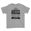 Queens Are Born In January Youth Tee