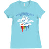 rainblows Ladies Fitted T-Shirt