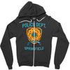 police dept Zipper Hoodie