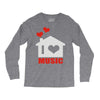 new i love house Long Sleeve Shirts