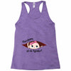 disculpame ya es agosto white girl black print Racerback Tank