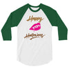 happy halloween new 3/4 Sleeve Shirt