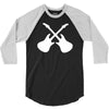 guitar gig concert tour band custom personal 3/4 Sleeve Shirt