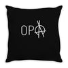 opa logo Throw Pillow