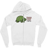 normal ass turtle Zipper Hoodie