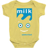 blur milk coffee and tv rock music band Baby Onesie