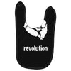 power to the people fist revolution Baby Bibs