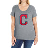 alphabet C Ladies Curvy T-Shirt