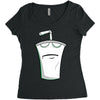 aqua teen hungry force Women's Triblend Scoop T-shirt