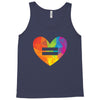Rainbow Equality Heart Tank Top