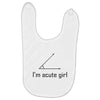 im acute girl Baby Bibs