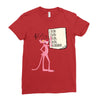 pink panther list Ladies Fitted T-Shirt