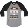 ugly christmas sweater 3/4 Sleeve Shirt