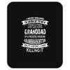 Super Cool Granddad Of A Freaking Awesome Granddaughter Mousepad