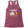 keep on cookin' new mexico Racerback Tank