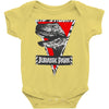 jurassic park raptor natural Baby Onesie