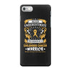 Never Underestimate the Strength of a Childhood Cancer Warrior iPhone 7 Case