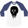 trickle skull 3/4 Sleeve Shirt