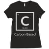 carbon based organism Ladies Fitted T-Shirt